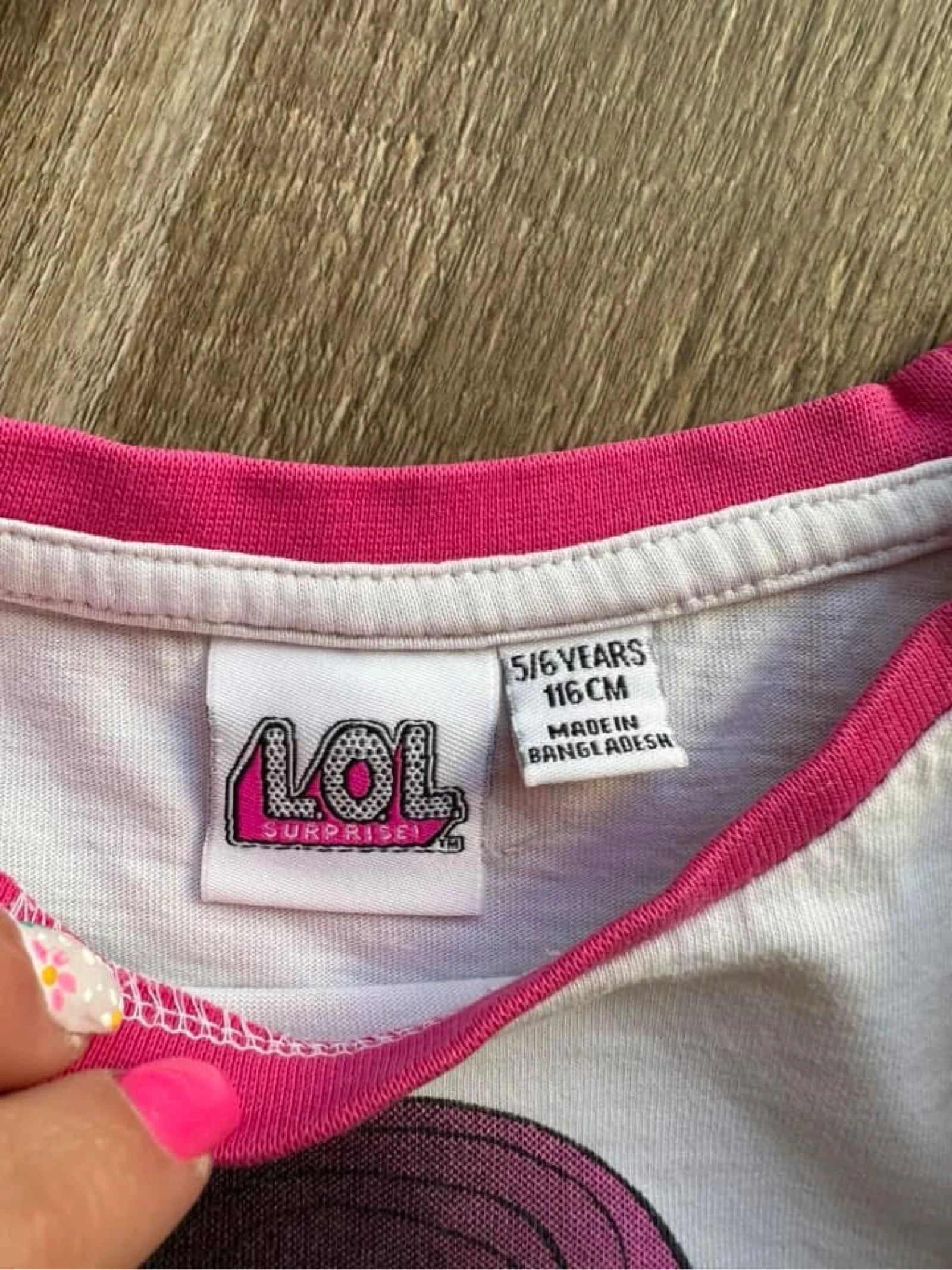 💖 LOL Surprise Pajamas – 5/6 years (116 cm) – Very good condition – photo 2